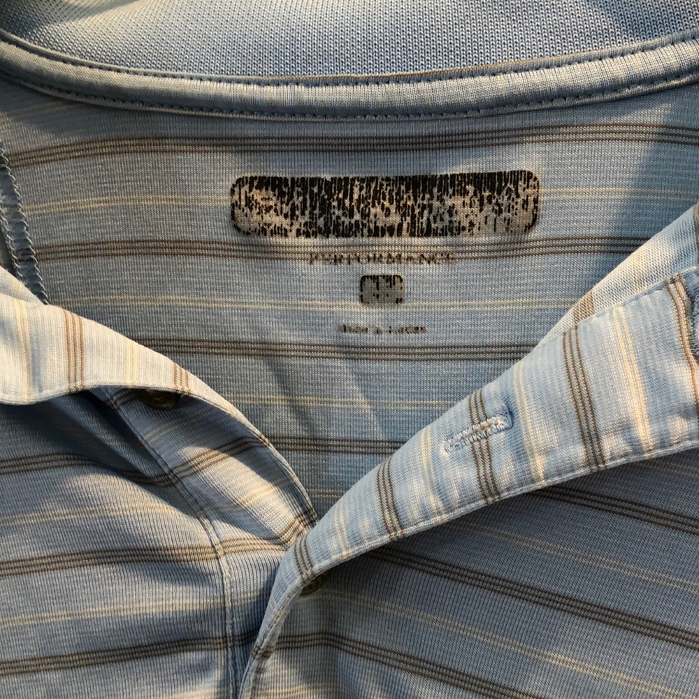 Blue Performance polo - Picture 3 of 3